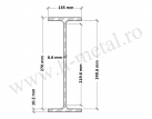 Profil IPE zincat 270 mm 2